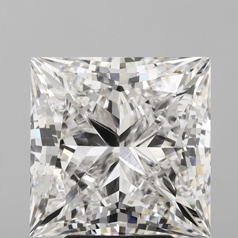 5.58 ct. princess Lab Grown Diamond front image