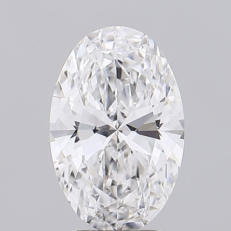 2.54 ct. oval Lab Grown Diamond front image