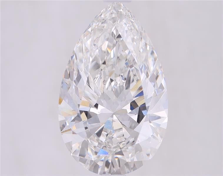 5.04 ct. pear Lab Grown Diamond front image