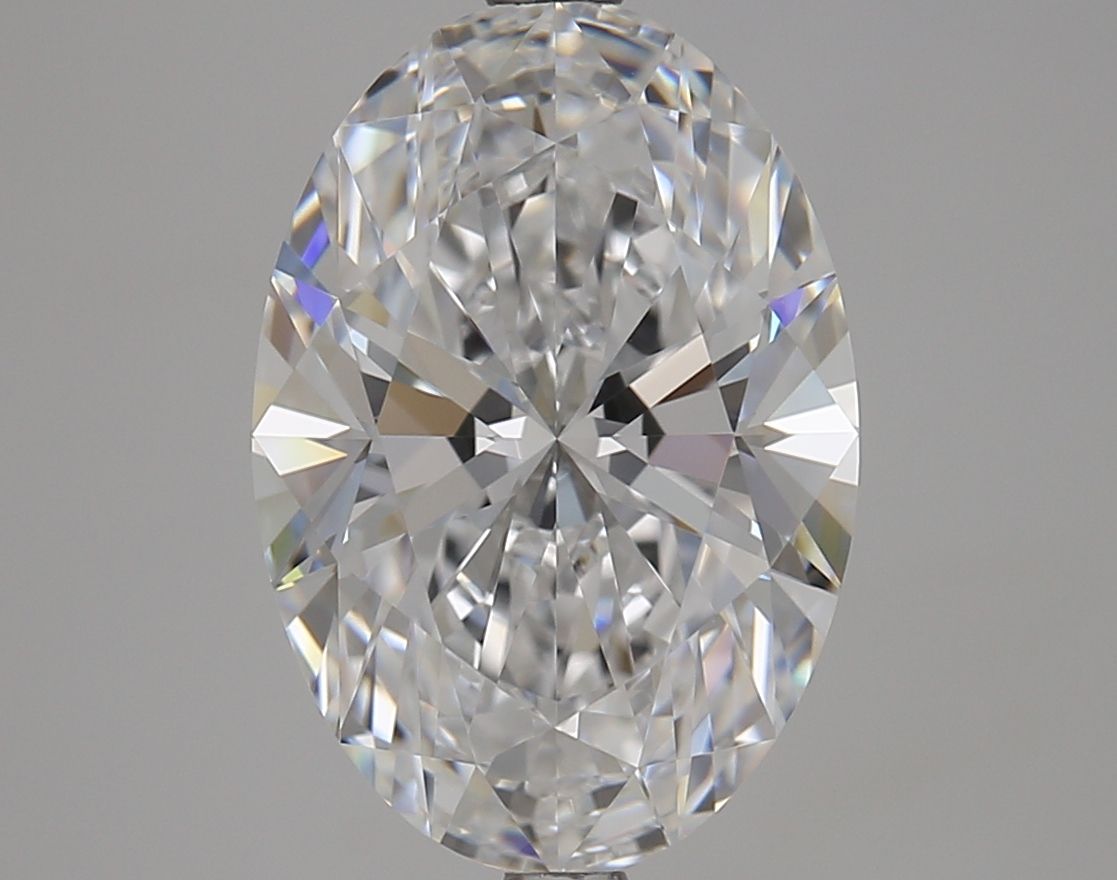 4.10 ct. oval Lab Grown Diamond front image