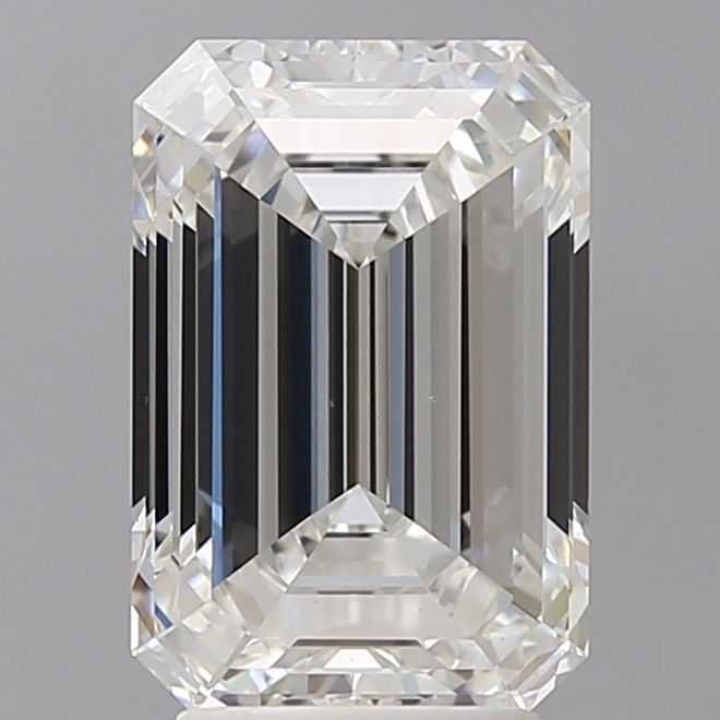 4.01 ct. emerald Lab Grown Diamond front image