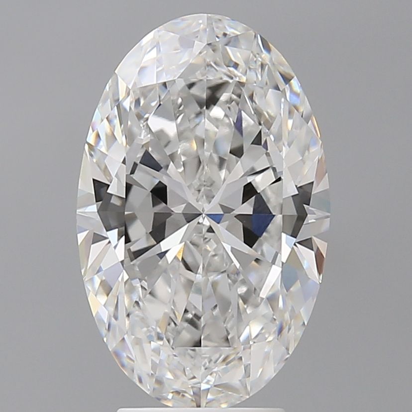 4.50 ct. oval Lab Grown Diamond front image