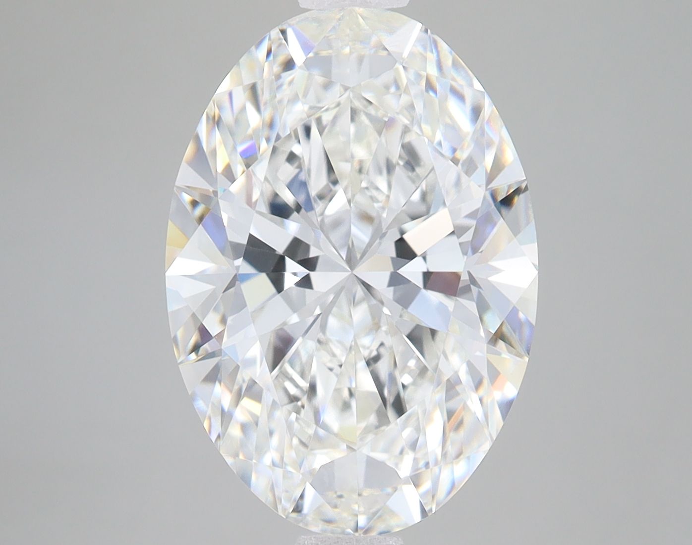 6.09 ct. oval Lab Grown Diamond front image
