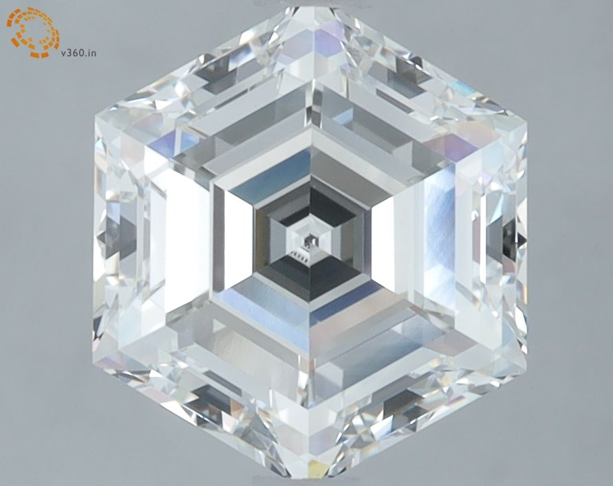 3.1 ct lab-grown Hexagonal Diamond