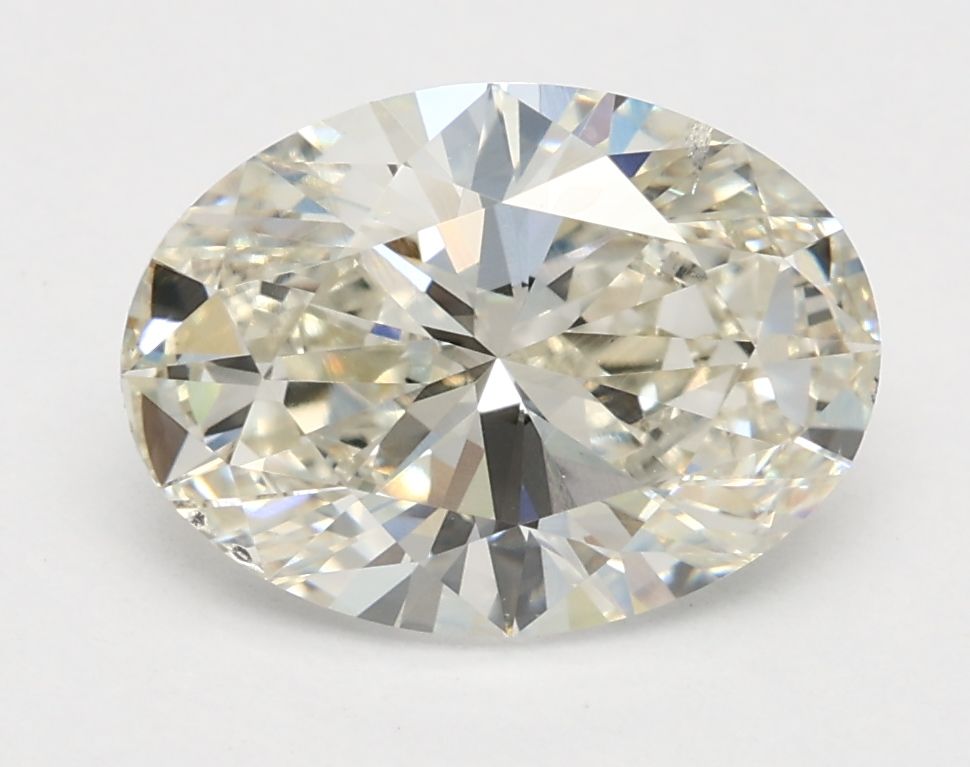 2.02 ct. oval Lab Grown Diamond front image
