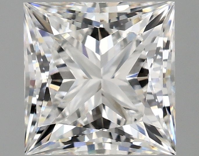 2.10 ct. princess Lab Grown Diamond front image