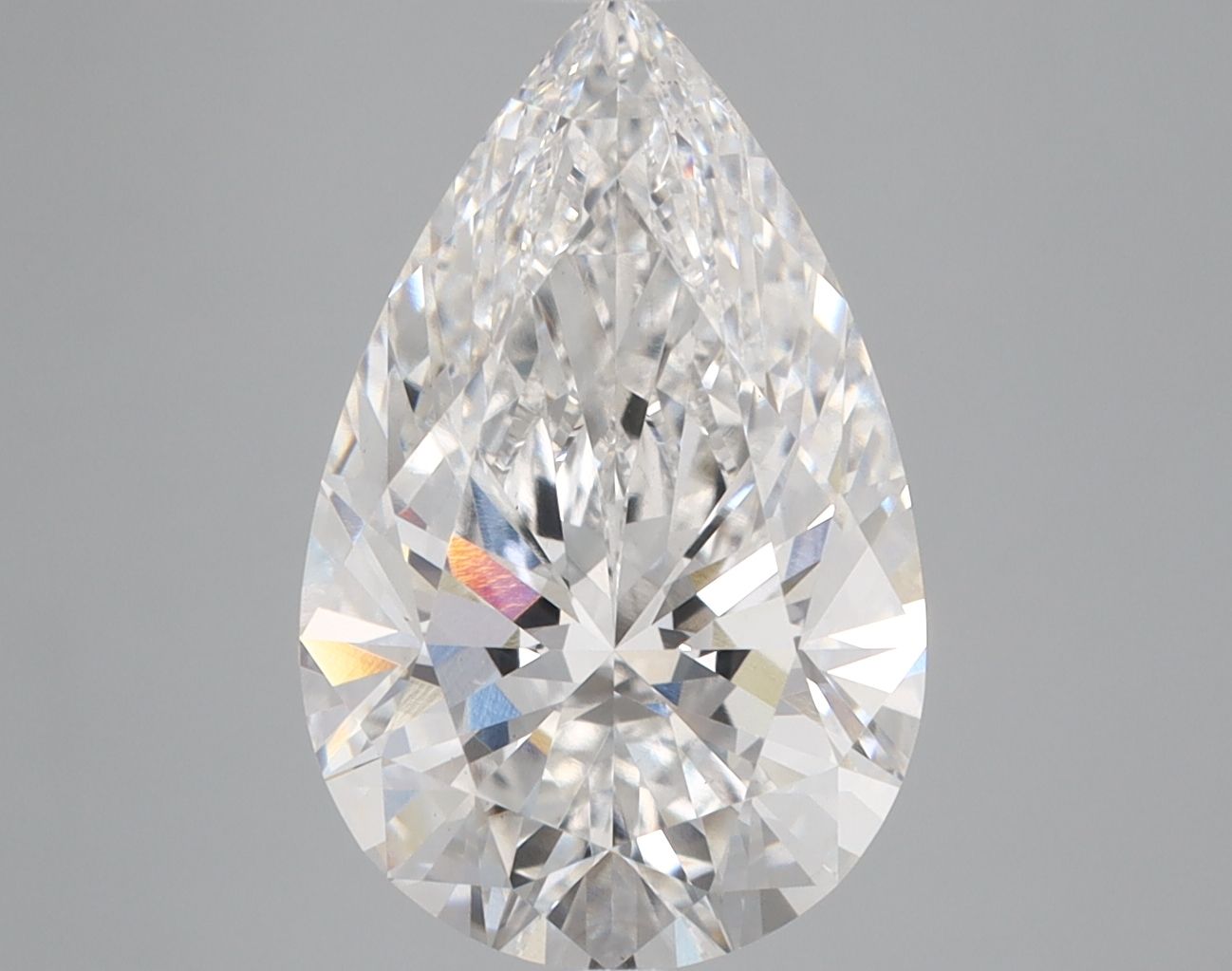 4.08 ct. pear Lab Grown Diamond front image