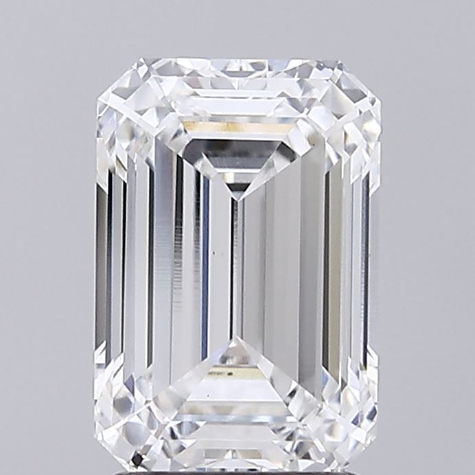 2.57 ct. emerald Lab Grown Diamond front image