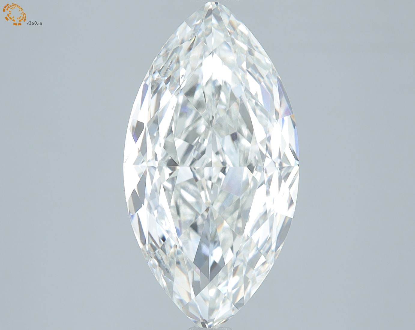 4.30 ct. marquise Lab Grown Diamond front image