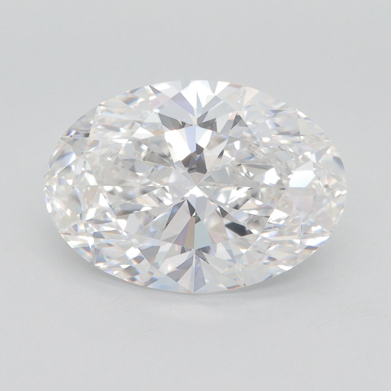 4.12 ct. oval Lab Grown Diamond front image
