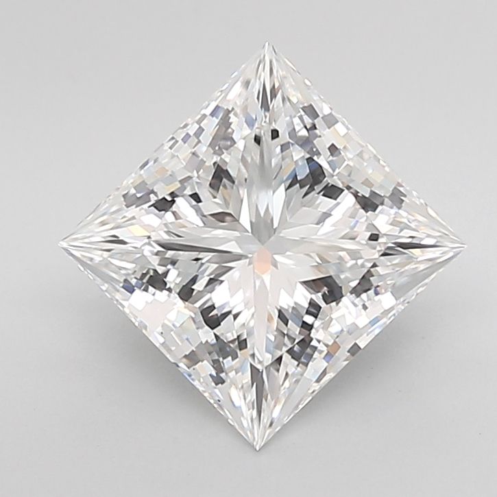 3.18 ct. princess Lab Grown Diamond front image