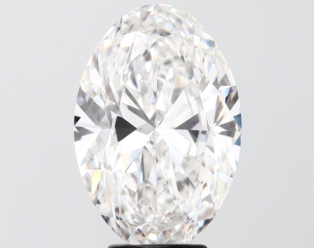 6.01 ct. oval Lab Grown Diamond front image