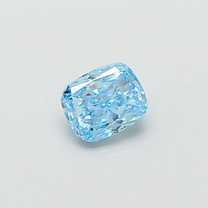 1.01 CT Fancy Vivid Blue CUSHION MODIFIED