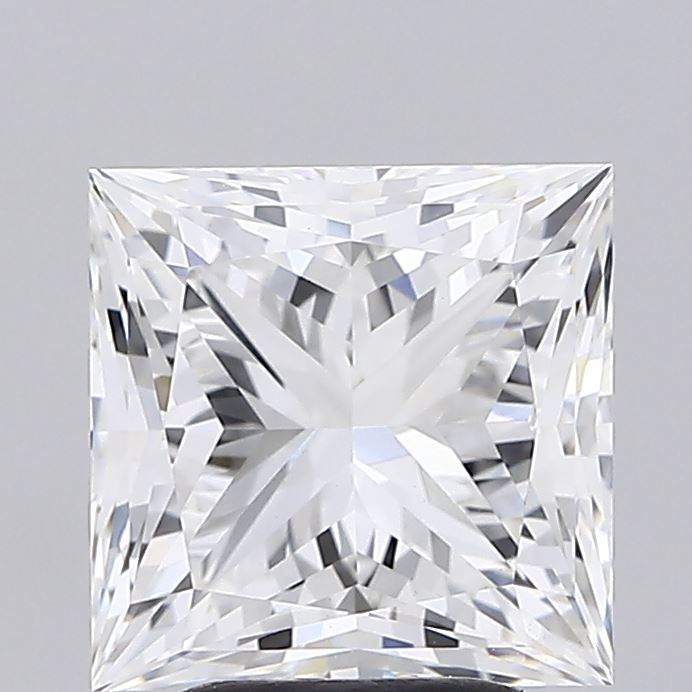3.52 ct. princess Lab Grown Diamond front image