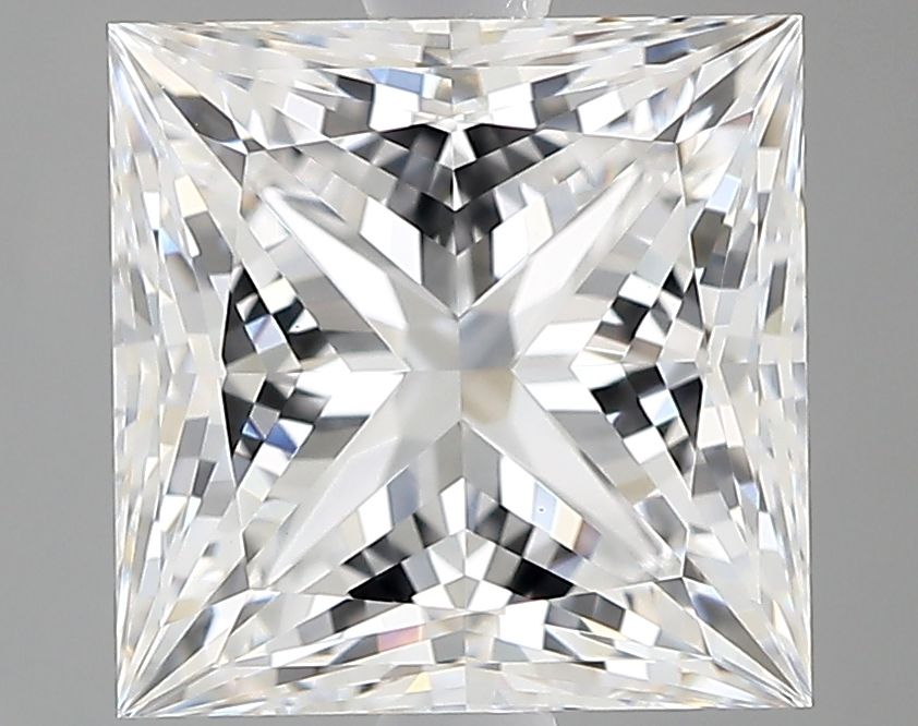 2.57 ct. princess Lab Grown Diamond front image