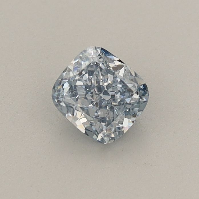 0.4 CT Fancy Intense Blue CUSHION MODIFIED