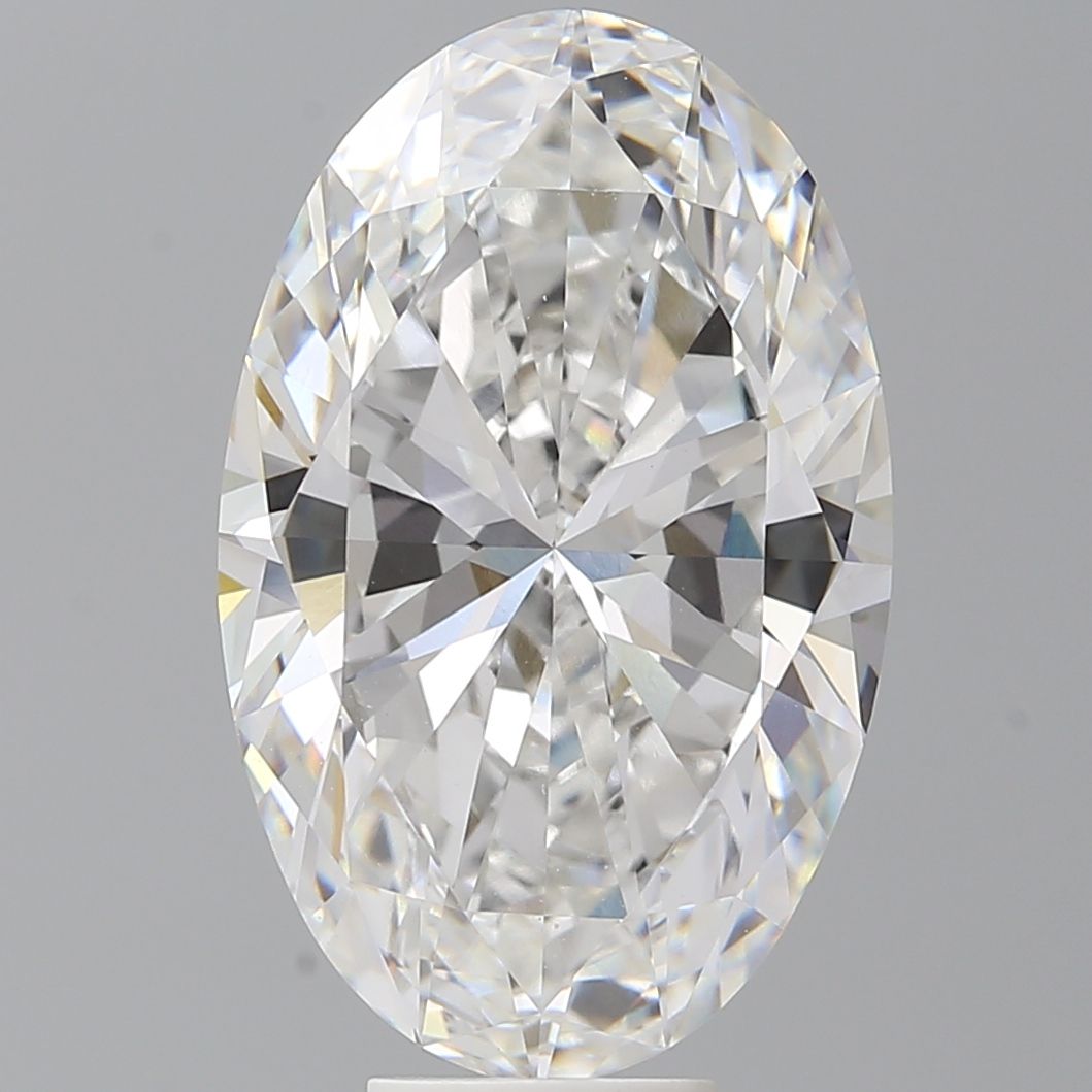 9.10 ct. oval Lab Grown Diamond front image