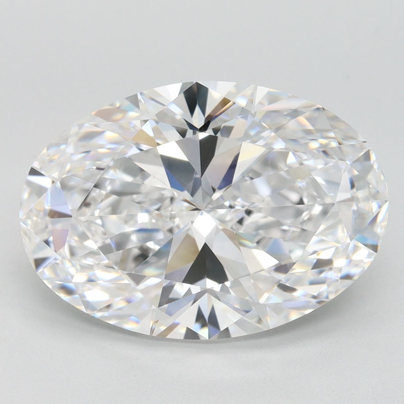 5.16 ct. oval Lab Grown Diamond front image
