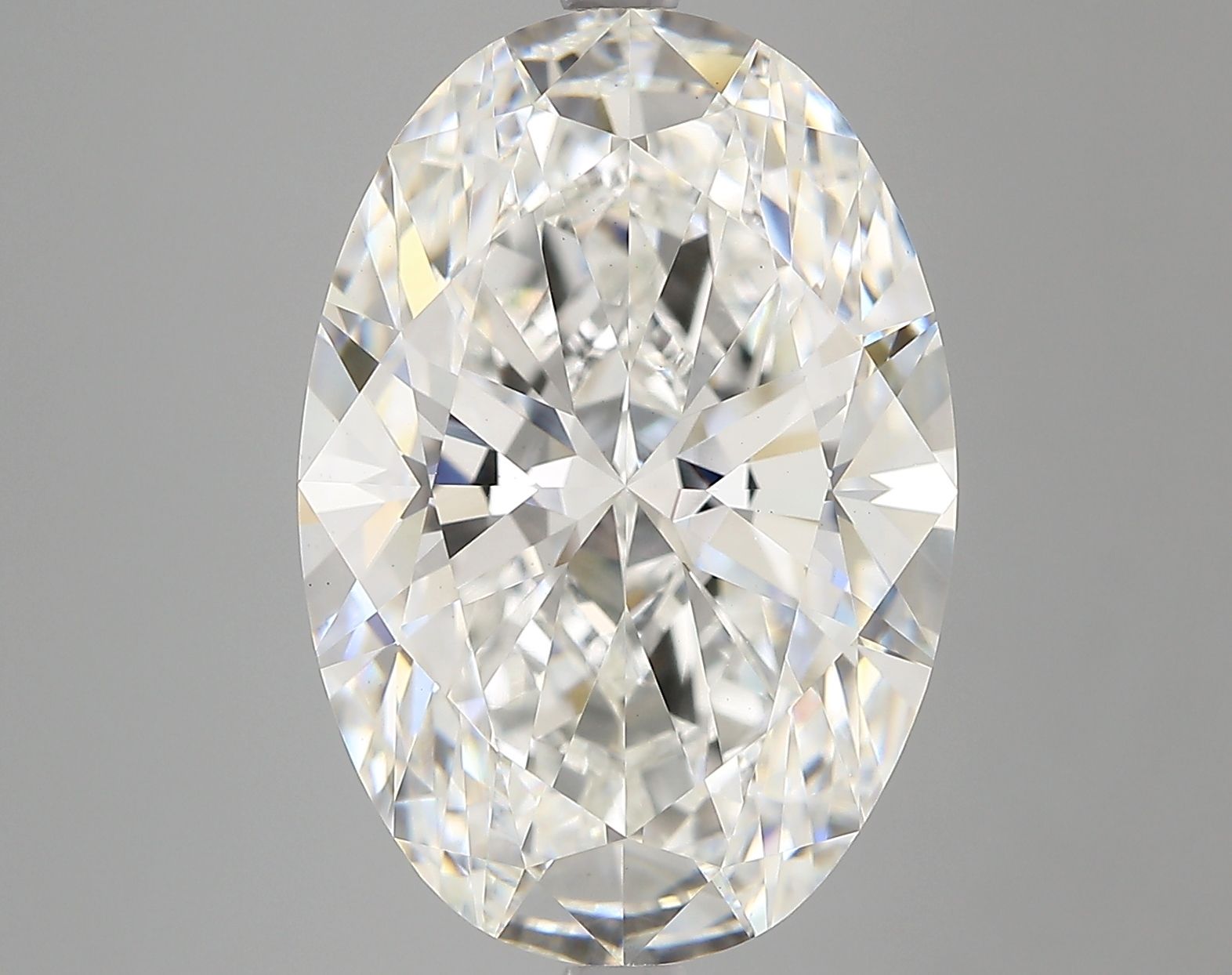 8.04 ct. oval Lab Grown Diamond front image