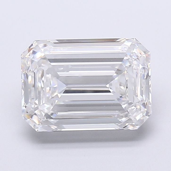 6.04 ct. emerald Lab Grown Diamond front image