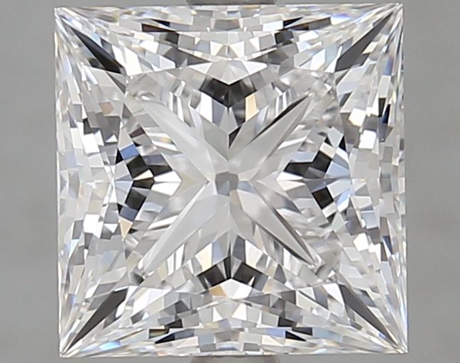 3.24 ct. princess Lab Grown Diamond front image