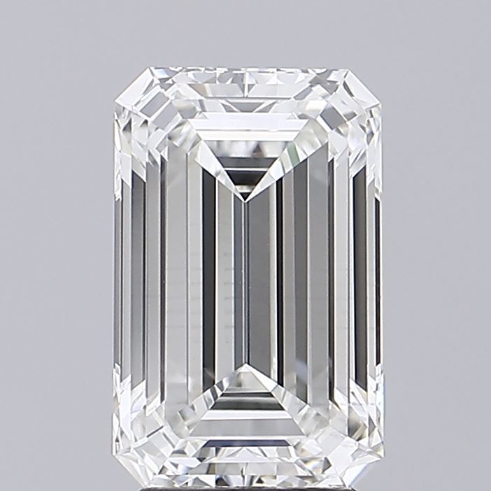 4.02 ct. emerald Lab Grown Diamond front image