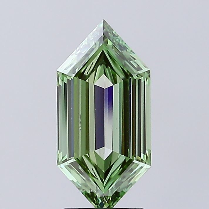 2.34 ct lab-grown Hexagonal Diamond