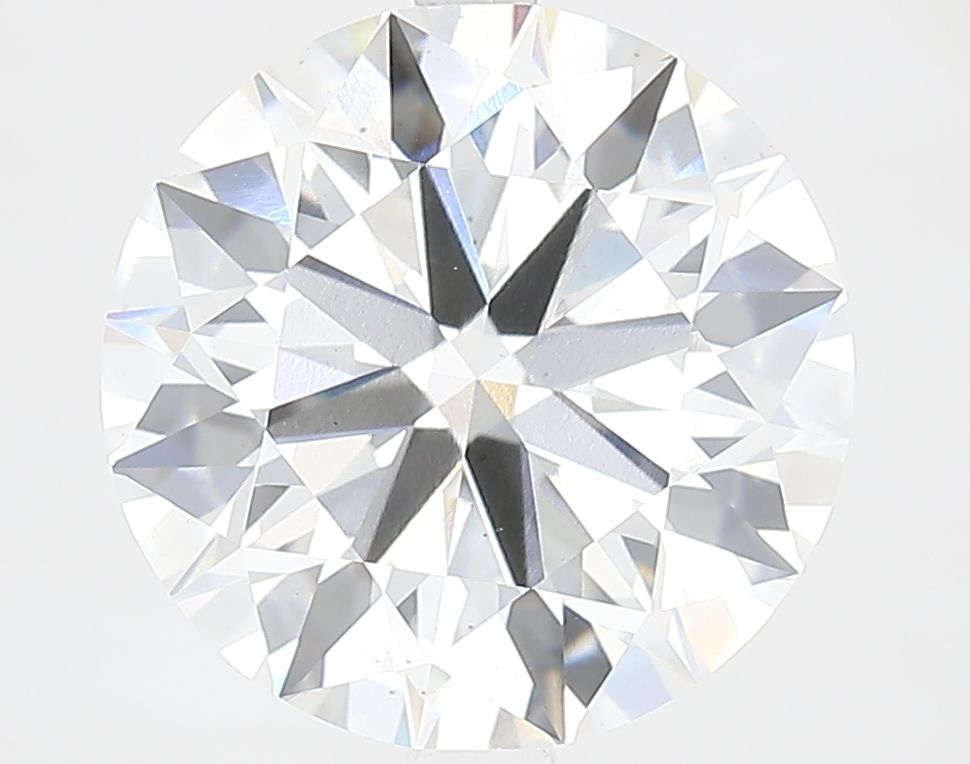 5.34 ct. round Lab Grown Diamond front image