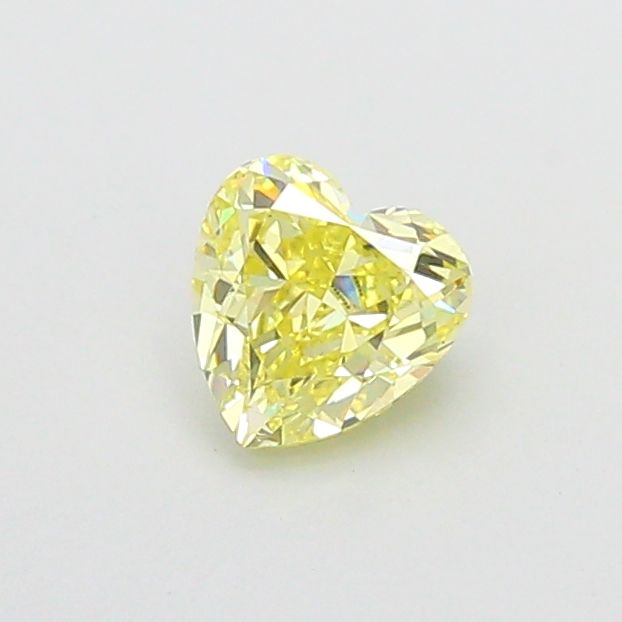1.01 CT Fancy Yellow HEART