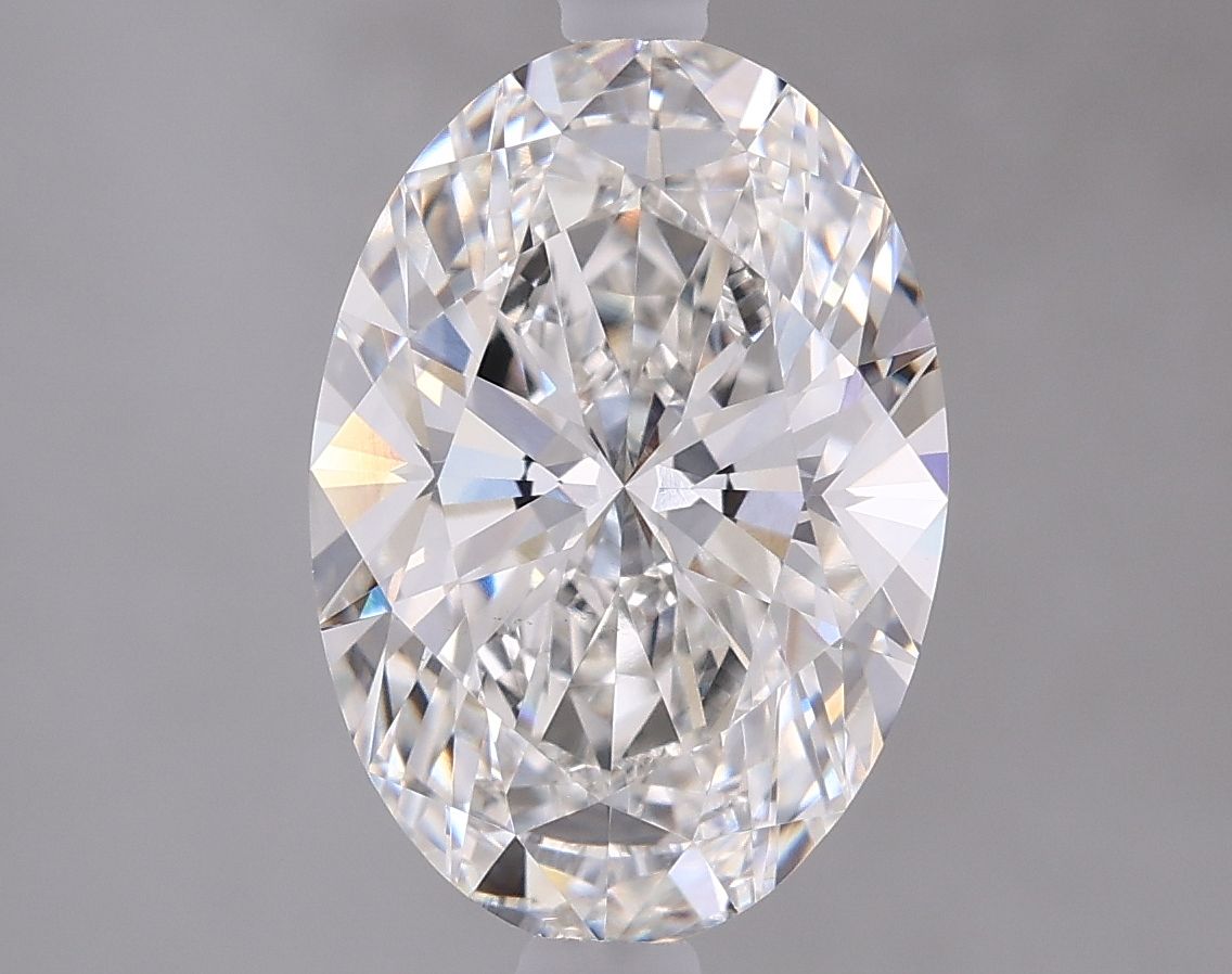 2.08 ct. oval Lab Grown Diamond front image