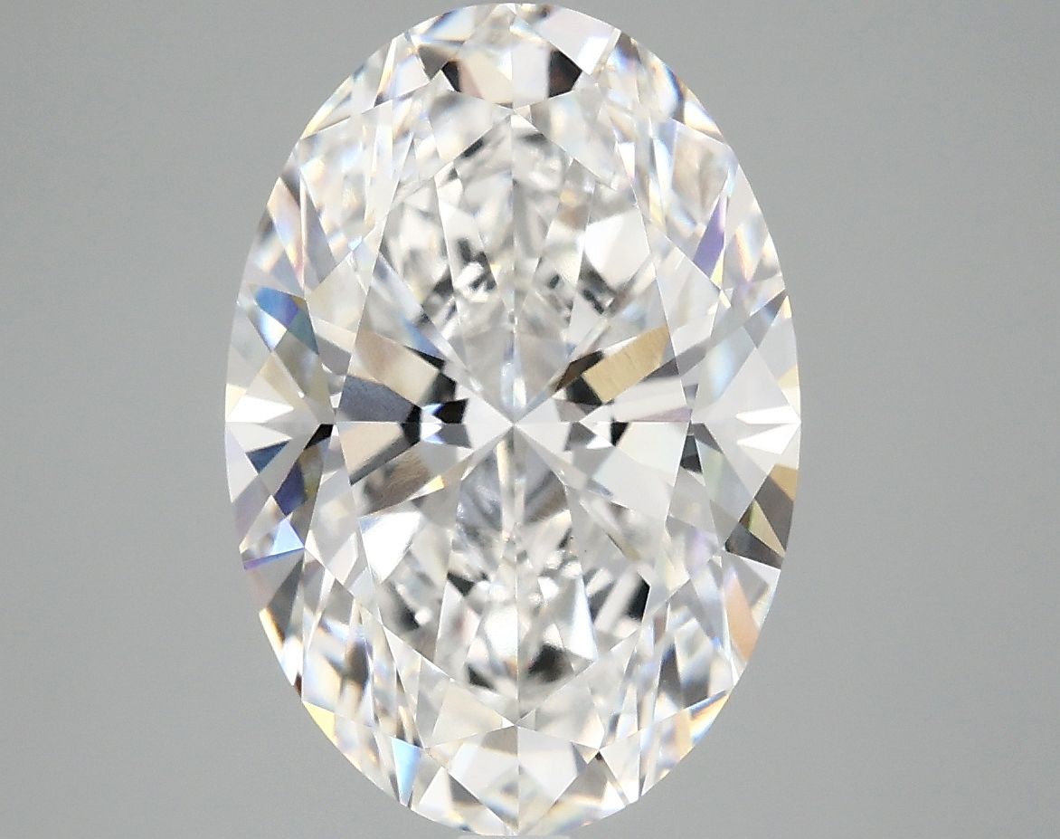 5.01 ct. oval Lab Grown Diamond front image