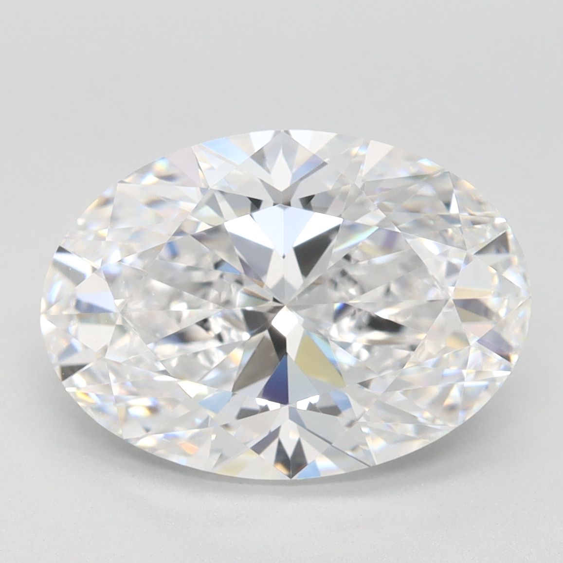 3.35 ct. oval Lab Grown Diamond front image
