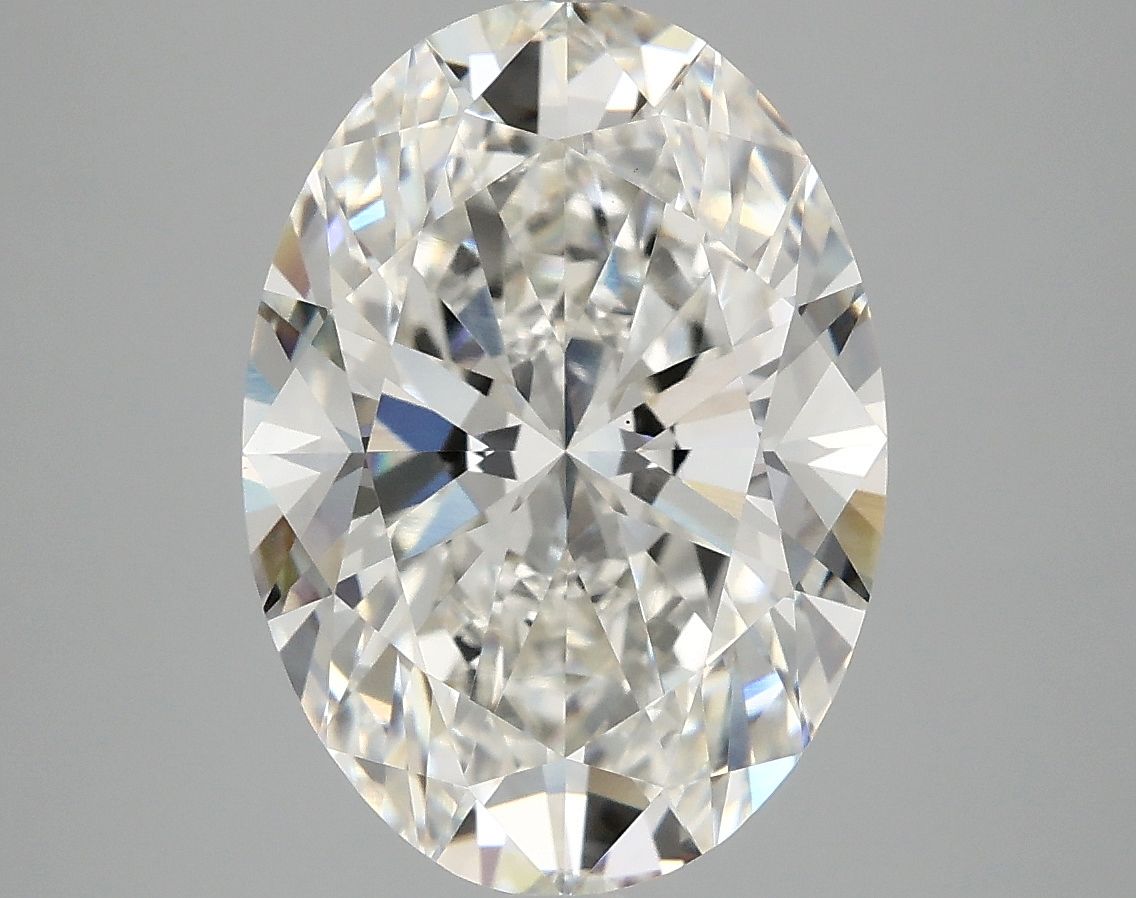 5.05 ct. oval Lab Grown Diamond front image