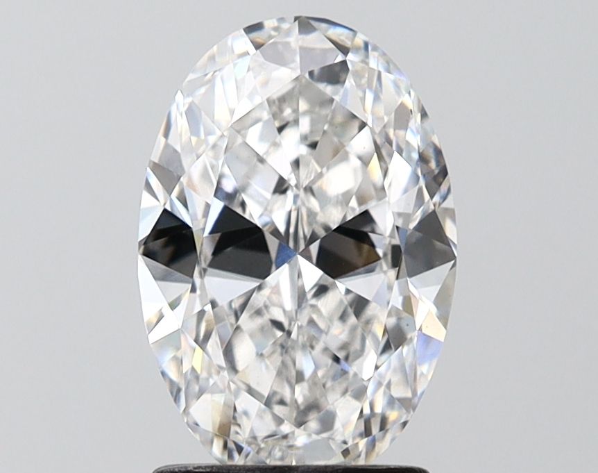 2.01 ct. oval Lab Grown Diamond front image