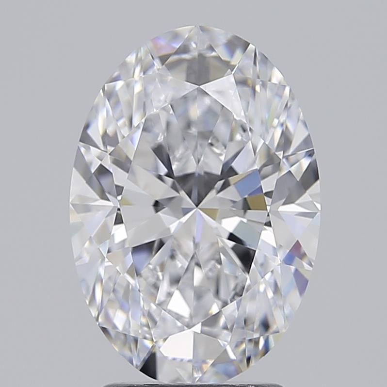 2.59 ct. oval Lab Grown Diamond front image