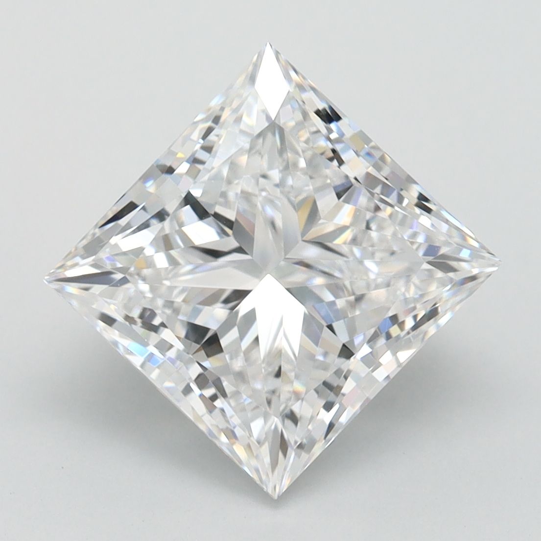 3.02 ct. princess Lab Grown Diamond front image