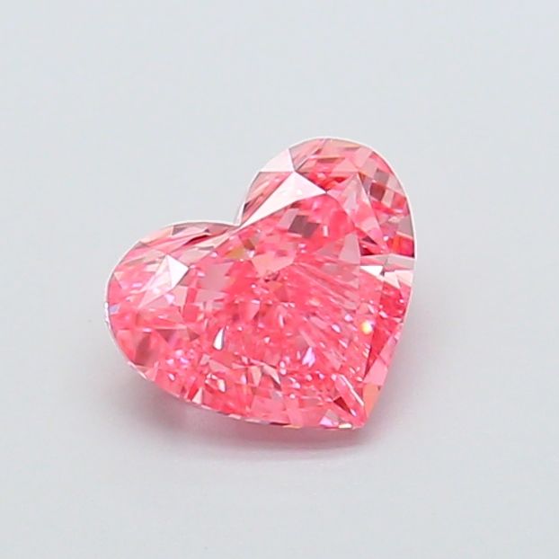 1.06 CT Fancy Vivid Pink HEART