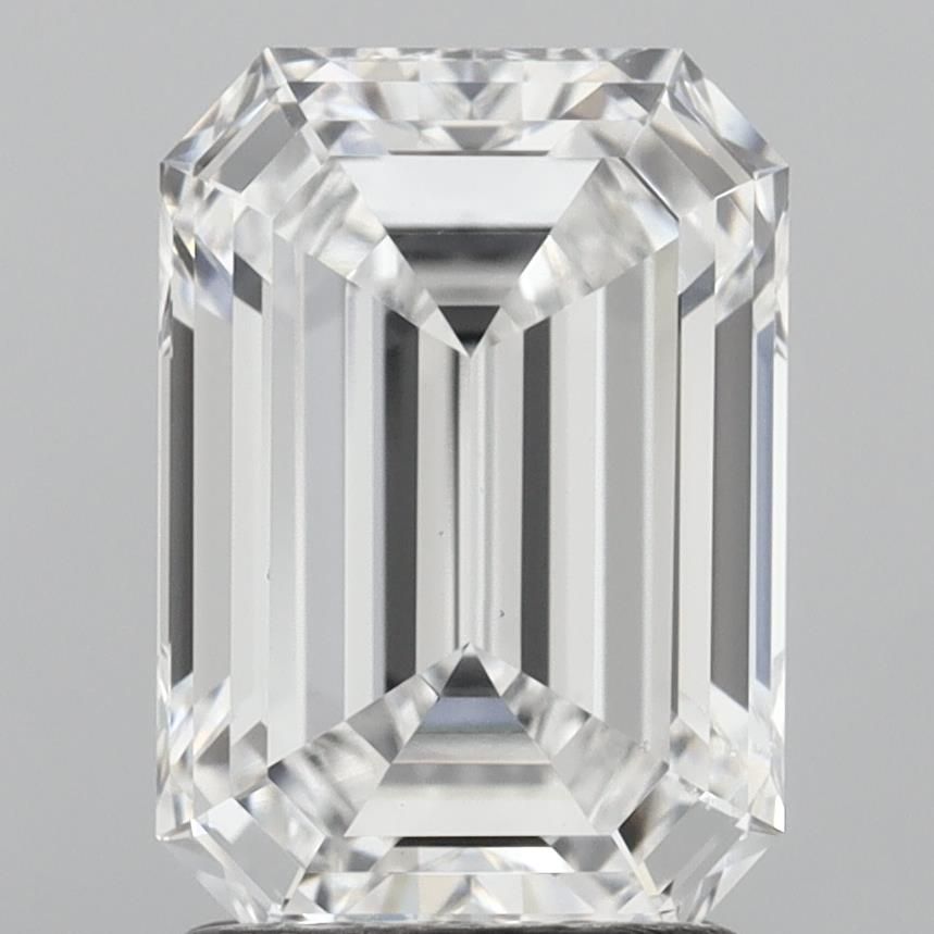 2.51 ct. emerald Lab Grown Diamond front image