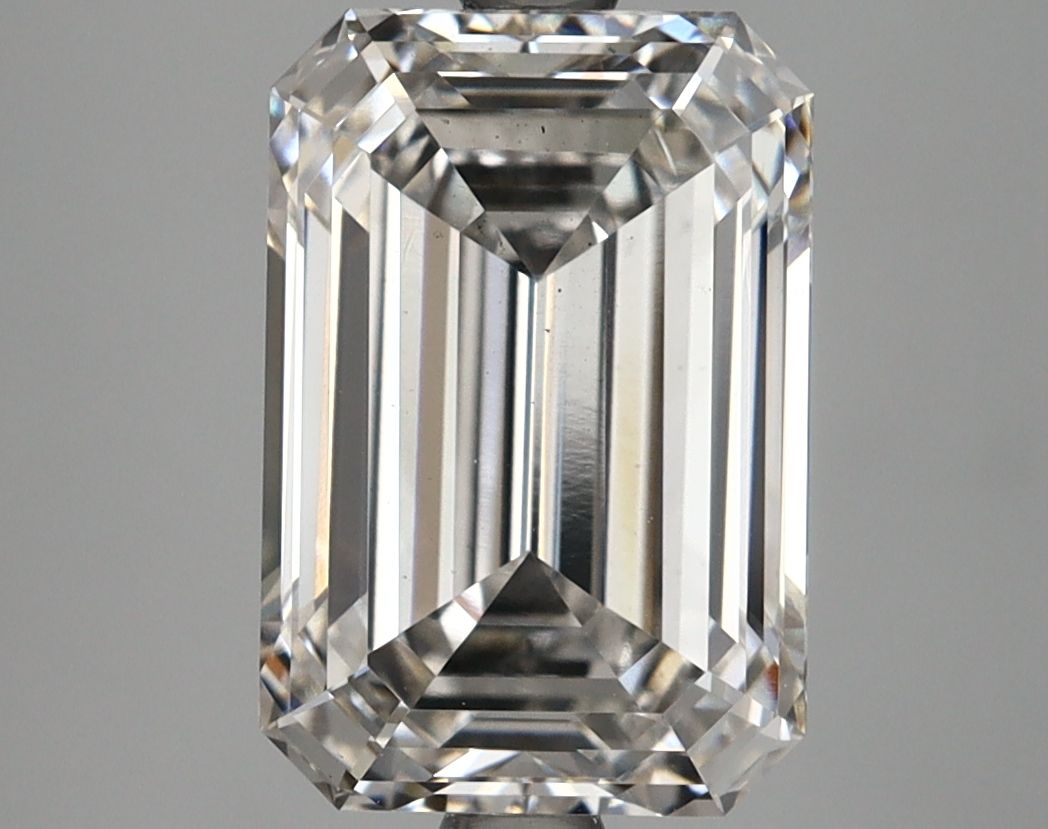 3.87 ct. emerald Lab Grown Diamond front image