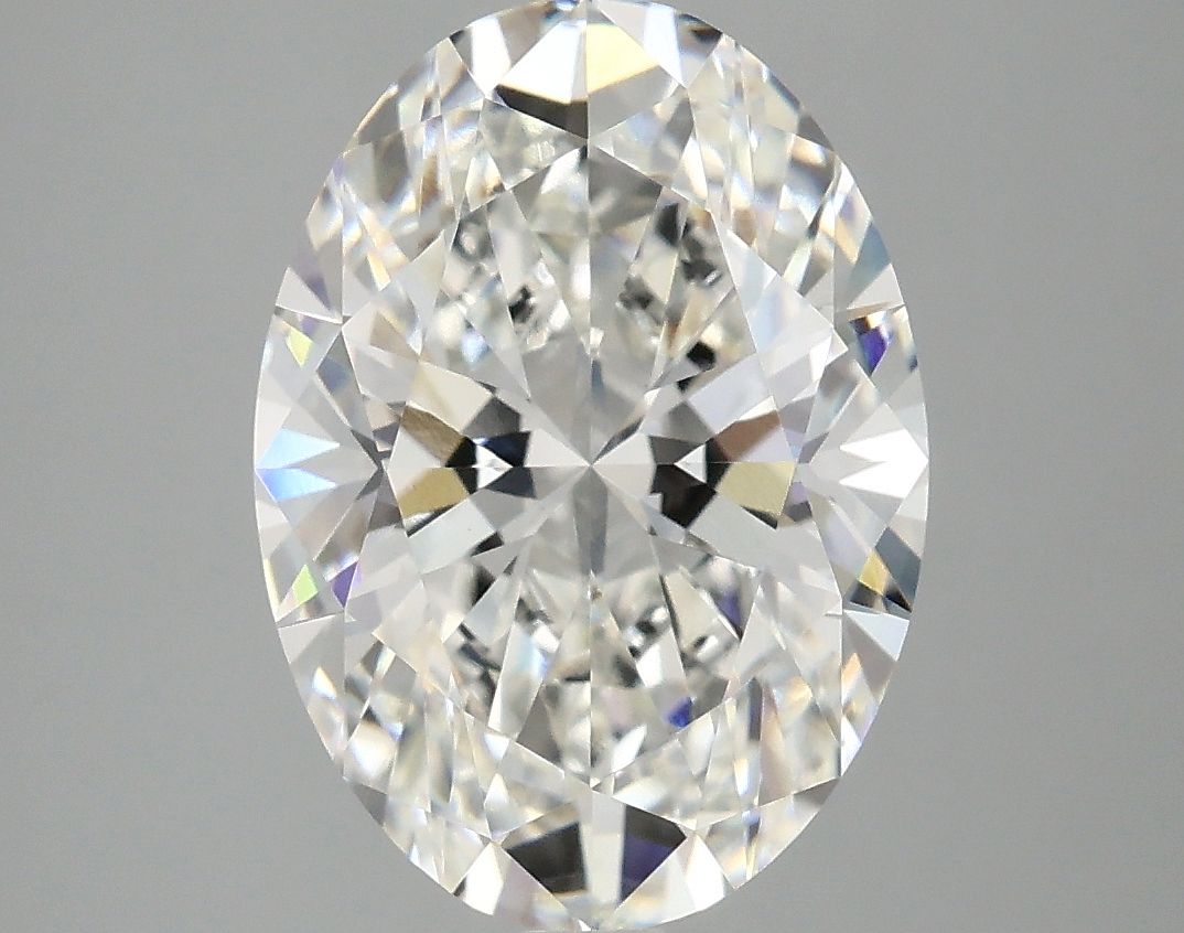 4.09 ct. oval Lab Grown Diamond front image