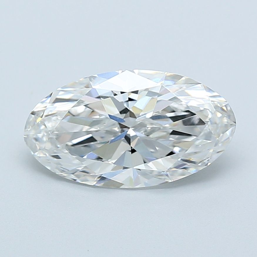 3.02 ct. oval Lab Grown Diamond front image
