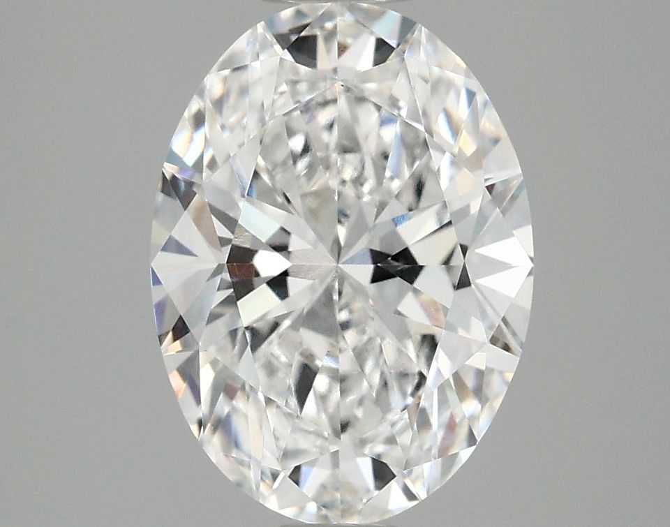 2.93 ct. oval Lab Grown Diamond front image