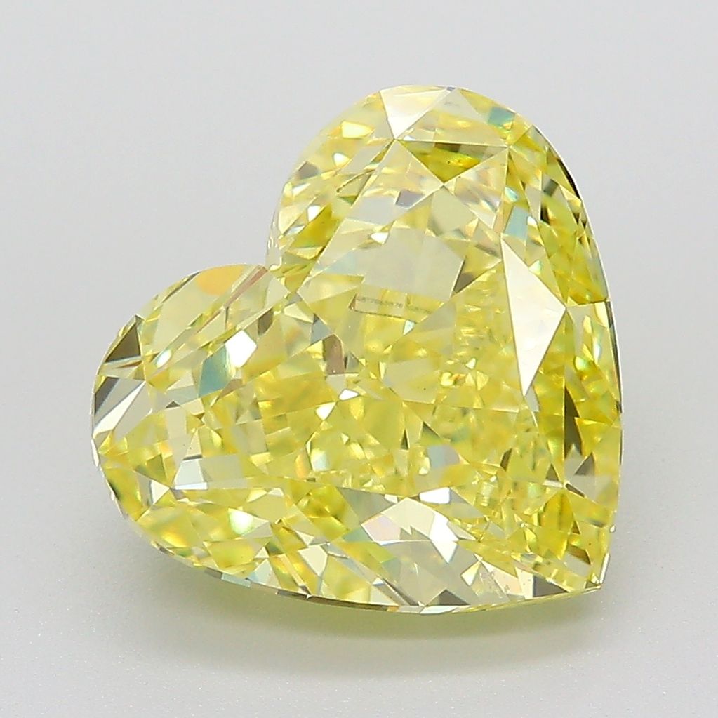 5.04 ct. heart Lab Grown Diamond front image