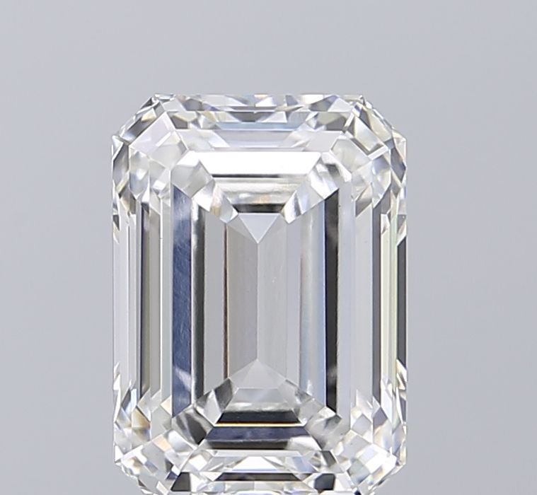 3.19 ct. emerald Lab Grown Diamond front image