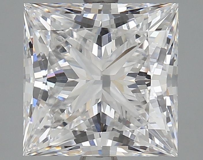 4.01ct Princess diamond