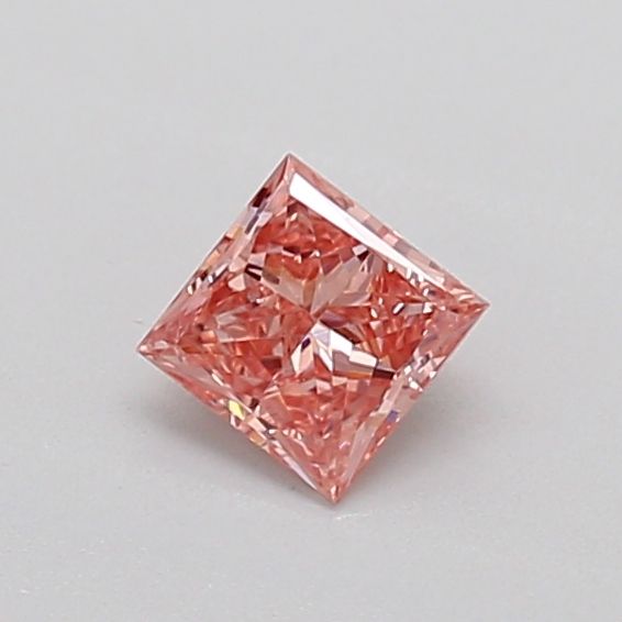 0.3 CT Fancy Vivid Brownish Pink PRINCESS