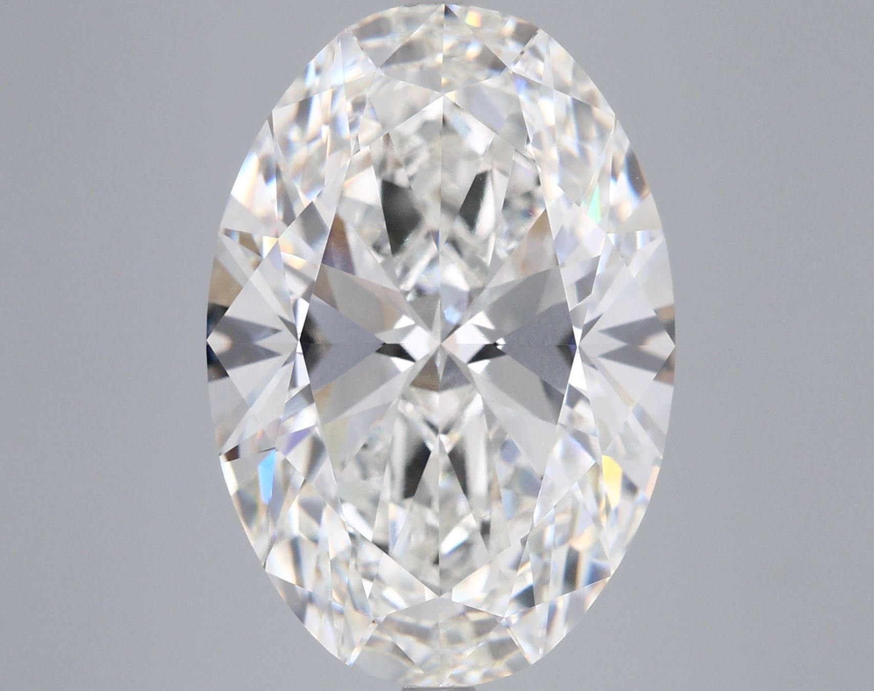 9.05 ct. oval Lab Grown Diamond front image