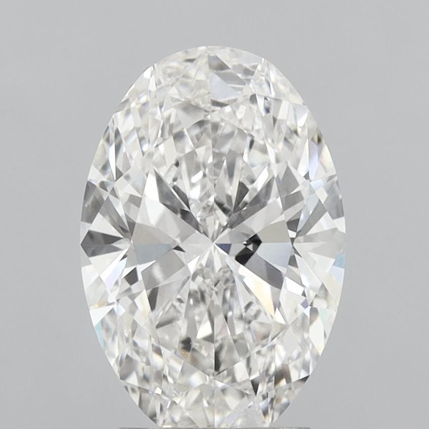 3.03 ct. oval Lab Grown Diamond front image