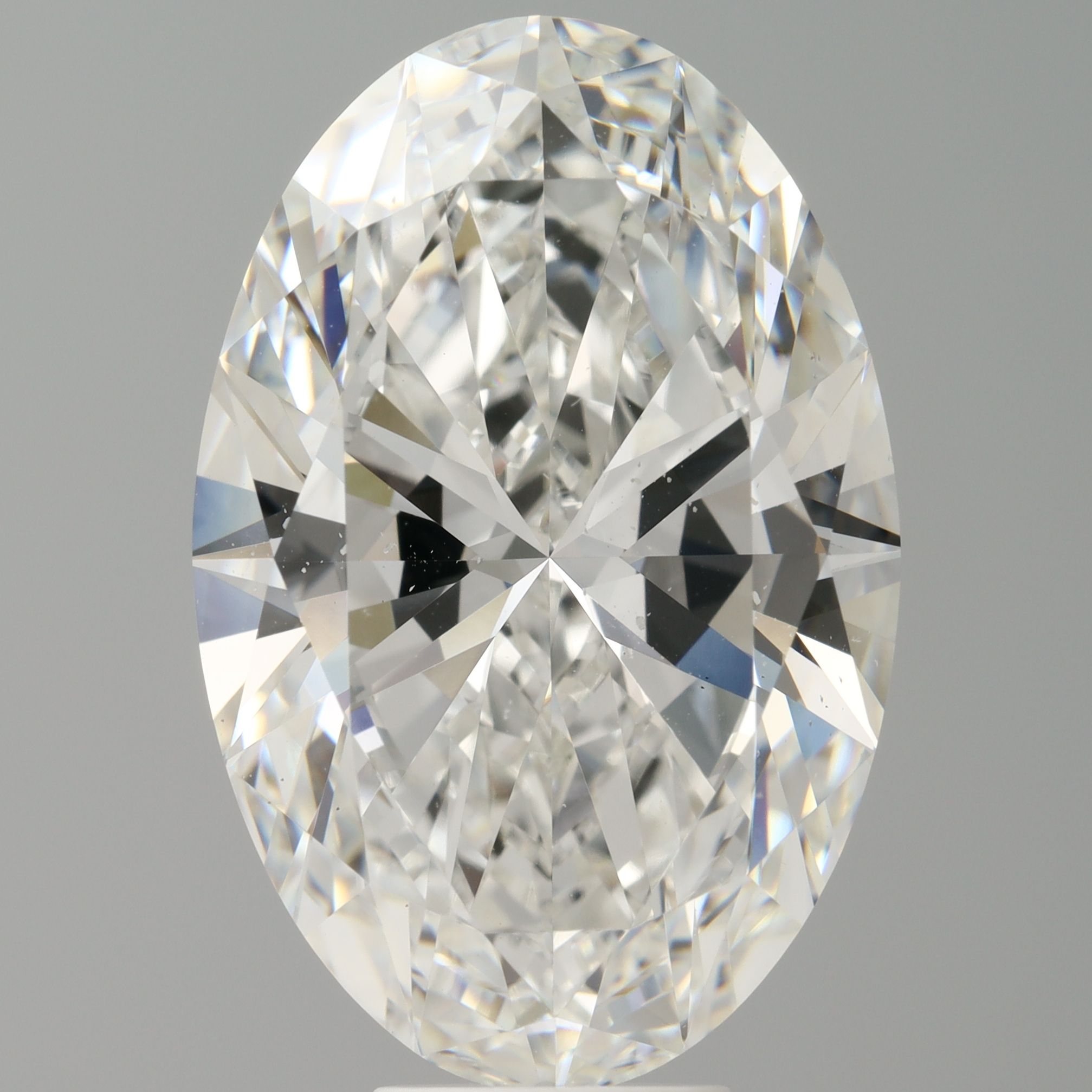 9.07 ct. oval Lab Grown Diamond front image
