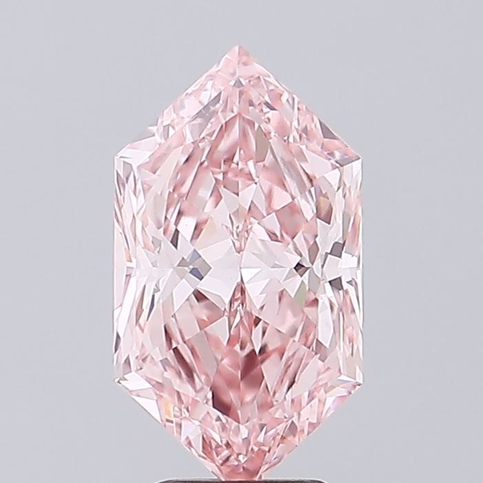 3.08 ct lab-grown Hexagonal Diamond
